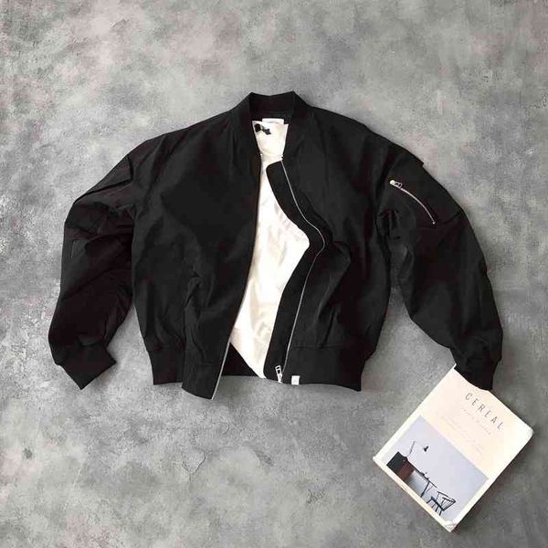 autumn casual stand collar flight jacket korean fashion loose black work coat men's
autumn casual stand collar flight jacket korean fashion loose black work coat men's