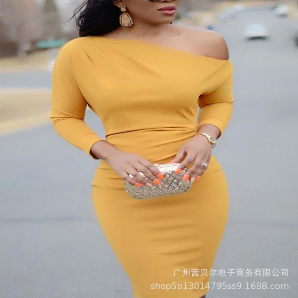 casual dresses 2021 european and american fashion loose long sleeve off-the-shoulder dress, Black;gray
casual dresses 2021 european and american fashion loose long sleeve off-the-shoulder dress, Black;gray