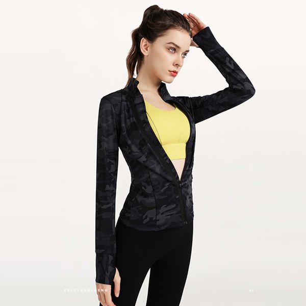 luxury women's tracksuits yoga cloth same women's yoga suit fitns sport camouflage quick drying smooth stand collar zipper leisure, Gray
luxury women's tracksuits yoga cloth same women's yoga suit fitns sport camouflage quick drying smooth stand collar zipper leisure, Gray