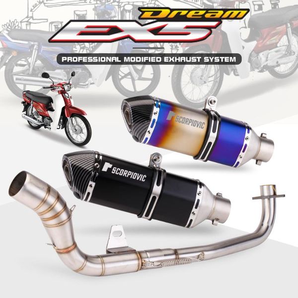 motorcycle exhaust system mounting accessories muffler ex5 dream front section mid pipe
motorcycle exhaust system mounting accessories muffler ex5 dream front section mid pipe
