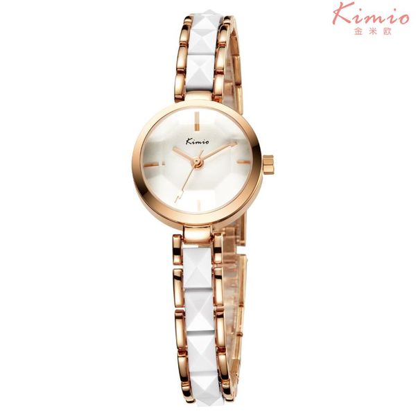 wristwatches kimio quartz diamond wrist watch alloy rose gold women bracelet dress woman watches ladies kw6120, Slivery;brown
wristwatches kimio quartz diamond wrist watch alloy rose gold women bracelet dress woman watches ladies kw6120, Slivery;brown