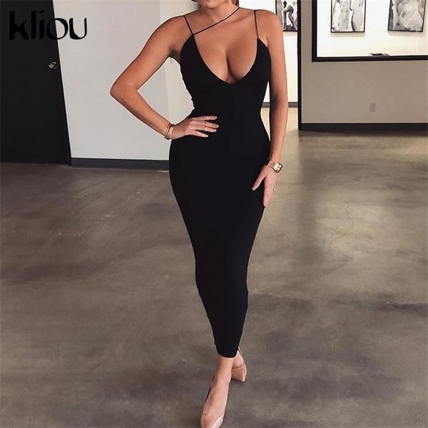 kliou 2021 summer women strap v-neck dress solid neon color sleeveless skinny long dress female fashion vacation clothes, Black;gray
kliou 2021 summer women strap v-neck dress solid neon color sleeveless skinny long dress female fashion vacation clothes, Black;gray