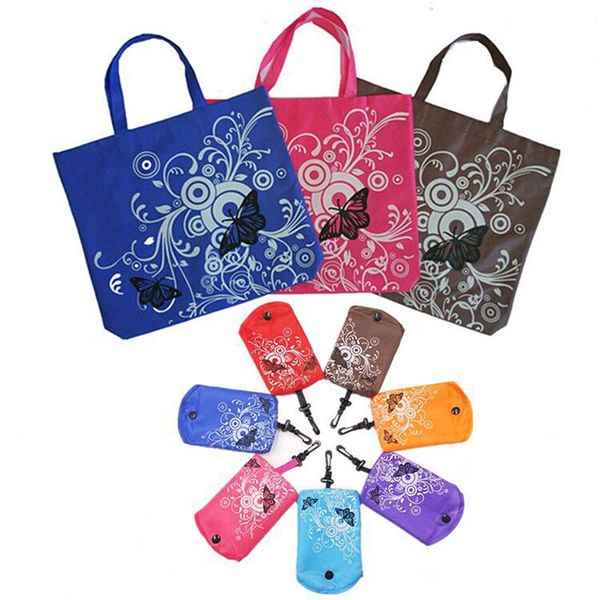 storage bags 1pc portable eco-friendly shopping bag flower folding travel reusable tote with keyring
storage bags 1pc portable eco-friendly shopping bag flower folding travel reusable tote with keyring