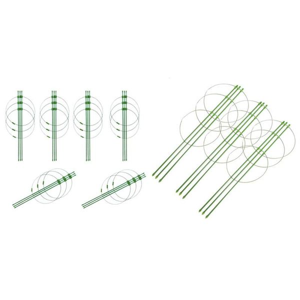 other garden supplies 6pcs climbing vine rack plant support cages with 3 adjustable rings 45cm & cage 60cm
other garden supplies 6pcs climbing vine rack plant support cages with 3 adjustable rings 45cm & cage 60cm