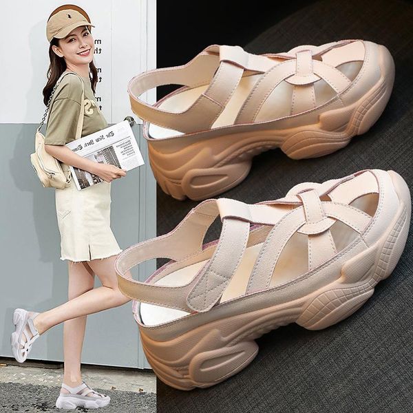 sandals flat-bottomed fairy roman sandal trend for summer 2021 with breathable mesh, Black
sandals flat-bottomed fairy roman sandal trend for summer 2021 with breathable mesh, Black