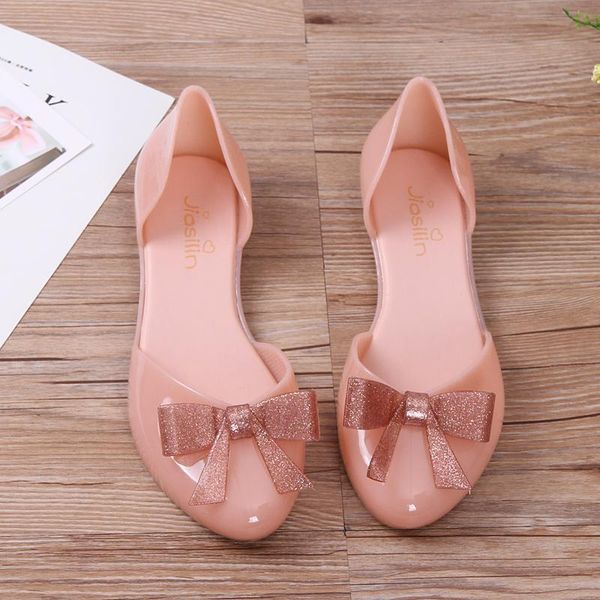 sandals female summer jelly shoes flat bottom bowknot korean version baotou shallow mouth soft waterproof rain, Black
sandals female summer jelly shoes flat bottom bowknot korean version baotou shallow mouth soft waterproof rain, Black