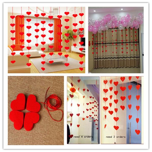 heart-shaped paper flower non-woven love garland 1pcs 2.5m wedding party banner shower door home decoration 7zsh282 decorative flowers & wre
heart-shaped paper flower non-woven love garland 1pcs 2.5m wedding party banner shower door home decoration 7zsh282 decorative flowers & wre