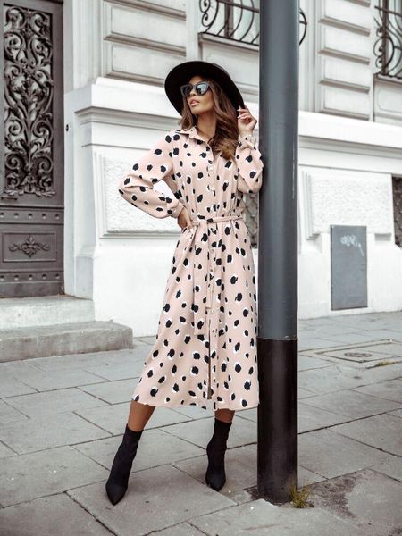 casual dresses women shirt dress print long sleeve belt midi spring autumn clothes vintage street style fashion female clothing, Black;gray
casual dresses women shirt dress print long sleeve belt midi spring autumn clothes vintage street style fashion female clothing, Black;gray