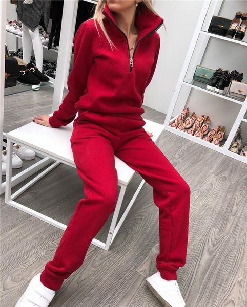 women's two piece pants solid tracksuit women 2 set spring autumn clothes turn-down collar pullover and suit casual sports female outfi, White
women's two piece pants solid tracksuit women 2 set spring autumn clothes turn-down collar pullover and suit casual sports female outfi, White