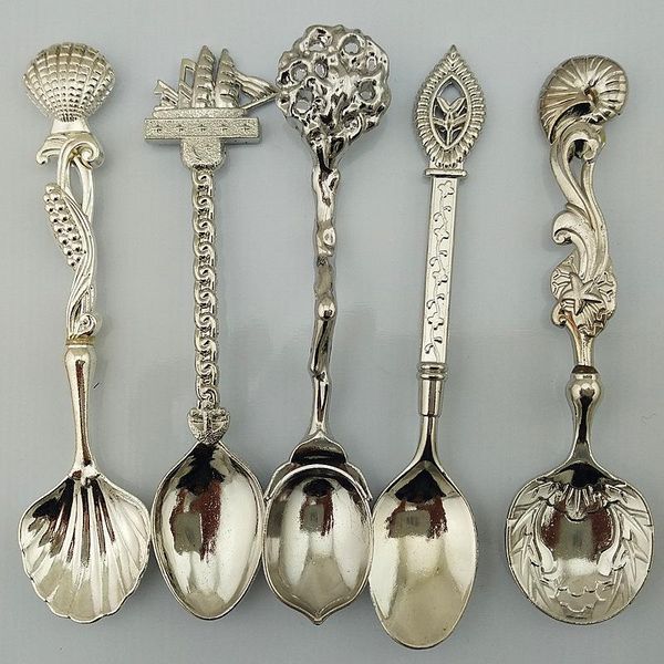 5pc mixing spoon set stainless steel tea retro creative golden silver mini dessert kitchen stir for adults spoons
5pc mixing spoon set stainless steel tea retro creative golden silver mini dessert kitchen stir for adults spoons