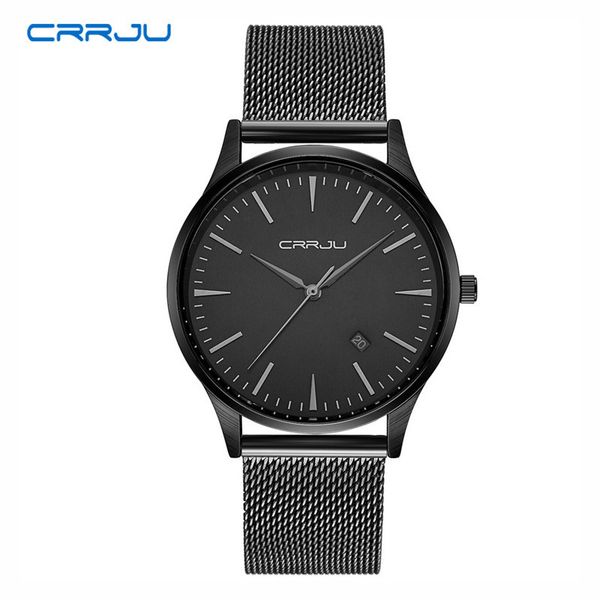 crrju 2135 watch mens watches ultra-thin minimalist waterproof fashion elegent wristwatch for men dress with 7mm stainless steel mesh band s, Slivery;brown
crrju 2135 watch mens watches ultra-thin minimalist waterproof fashion elegent wristwatch for men dress with 7mm stainless steel mesh band s, Slivery;brown