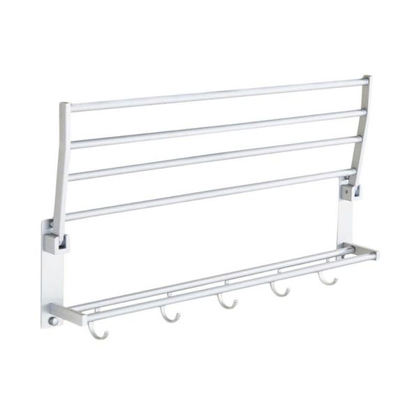 towel racks bar double rack double-layer punching 5 hooks wall mount home decor multifunctional aluminum hook toilet
towel racks bar double rack double-layer punching 5 hooks wall mount home decor multifunctional aluminum hook toilet
