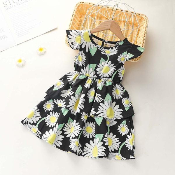 girl's dresses 40# toddler baby girls dress casual cute print ruffle sleeveless round neck cupcake summer girl vestidos, Red;yellow
girl's dresses 40# toddler baby girls dress casual cute print ruffle sleeveless round neck cupcake summer girl vestidos, Red;yellow
