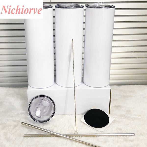 us stock 20oz sublimation blanks straight tumbler stainless steel blank white cup with lid metal straw cylinder water bottle coffee
us stock 20oz sublimation blanks straight tumbler stainless steel blank white cup with lid metal straw cylinder water bottle coffee