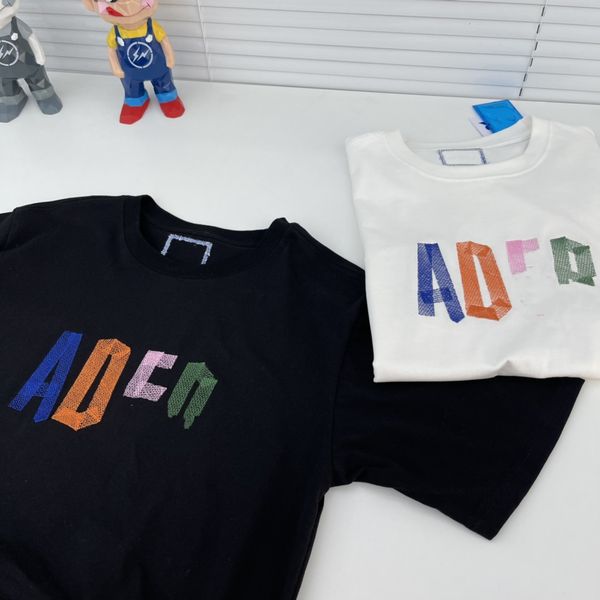 luxury design ader color letters embroidered short sleeve t-shirt women's summer fashion round neck pullover loose bottomed shirt a1, White
luxury design ader color letters embroidered short sleeve t-shirt women's summer fashion round neck pullover loose bottomed shirt a1, White