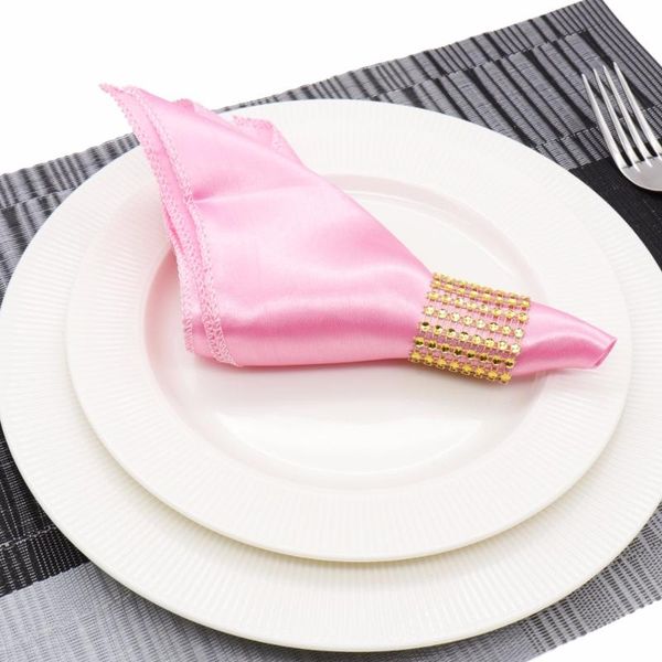 table napkin 50 pcs 10" square satin napkins 30cm x handkerchief for weddings,party, events, els and restaurants decorations
table napkin 50 pcs 10" square satin napkins 30cm x handkerchief for weddings,party, events, els and restaurants decorations