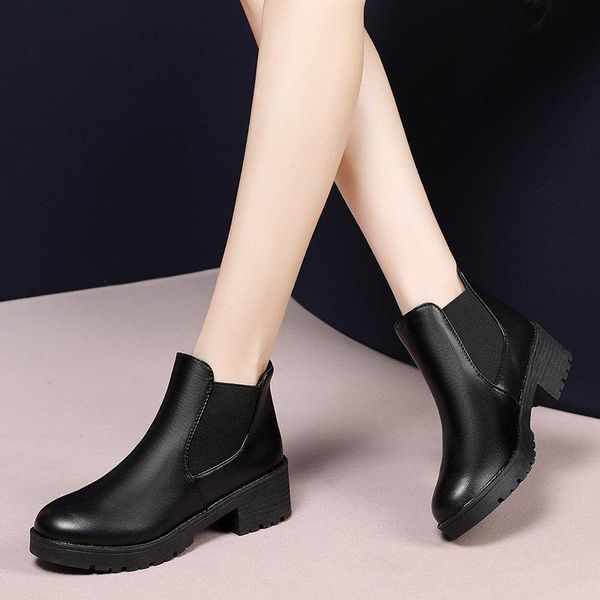 boots women pu leather ankle ladies elastic band stretch fabric shoes black square heel non-slip snow platform shoe
boots women pu leather ankle ladies elastic band stretch fabric shoes black square heel non-slip snow platform shoe