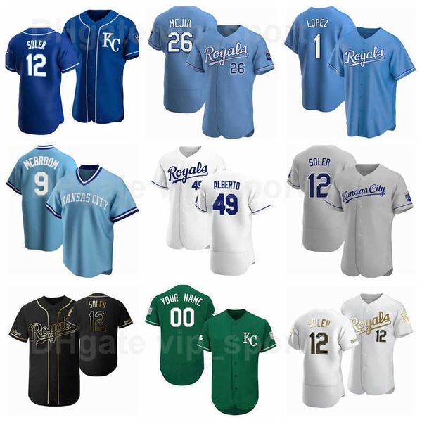 49 hanser alberto jersey baseball 26 erick mejia 9 ryan mcbroom 17 hunter dozier 8 nicky lopez 12 jorge soler men kids women, Black
49 hanser alberto jersey baseball 26 erick mejia 9 ryan mcbroom 17 hunter dozier 8 nicky lopez 12 jorge soler men kids women, Black