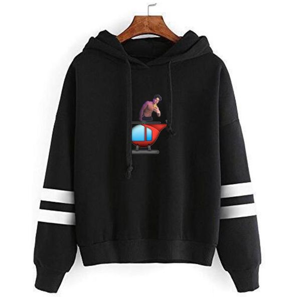 women's hoodies & sweatshirts lopez brothers parallel bars sleeves helicopter harajuku printed women men 2021 net red sweatshirt merch, Black
women's hoodies & sweatshirts lopez brothers parallel bars sleeves helicopter harajuku printed women men 2021 net red sweatshirt merch, Black