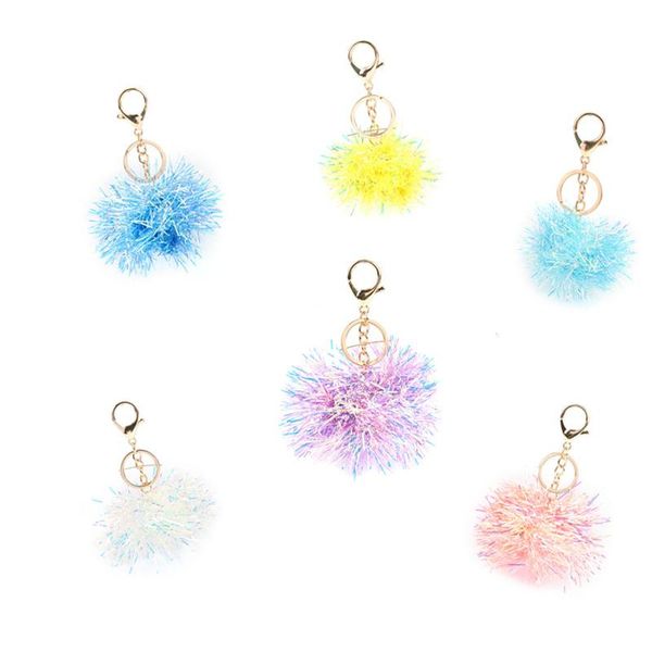 keychains 8seasons trendy keychain & keyring gold colorful purple pom ball pendant accessories for women gift charms 11 x 6.6cm, 1 pc, Silver
keychains 8seasons trendy keychain & keyring gold colorful purple pom ball pendant accessories for women gift charms 11 x 6.6cm, 1 pc, Silver