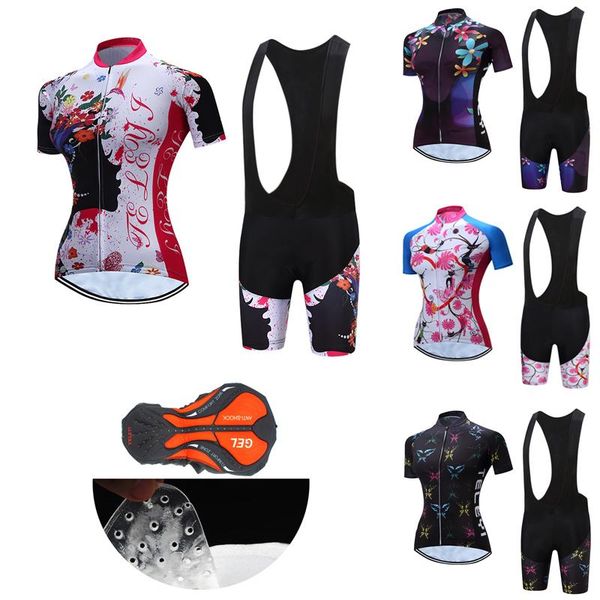 summer cycling jersey set women sport suit female road bike clothing mtb uniform bicycle clothes kit cyclist dress skinsuit racing sets, Black;blue
summer cycling jersey set women sport suit female road bike clothing mtb uniform bicycle clothes kit cyclist dress skinsuit racing sets, Black;blue