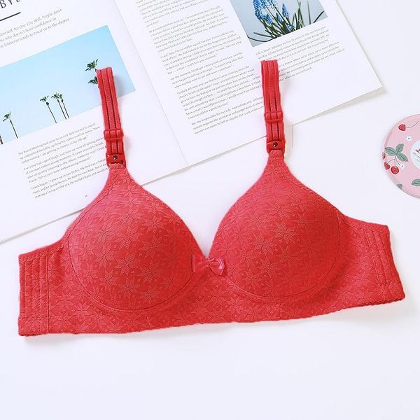 bras push up for women bra breathing comfortable seamless wire underwear small chest lingerie, Red;black
bras push up for women bra breathing comfortable seamless wire underwear small chest lingerie, Red;black