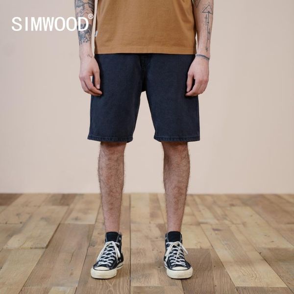 men's shorts simwood 2021 summer oversize denim men solid color 100% cotton plus size brand clothing sk130395, White;black
men's shorts simwood 2021 summer oversize denim men solid color 100% cotton plus size brand clothing sk130395, White;black