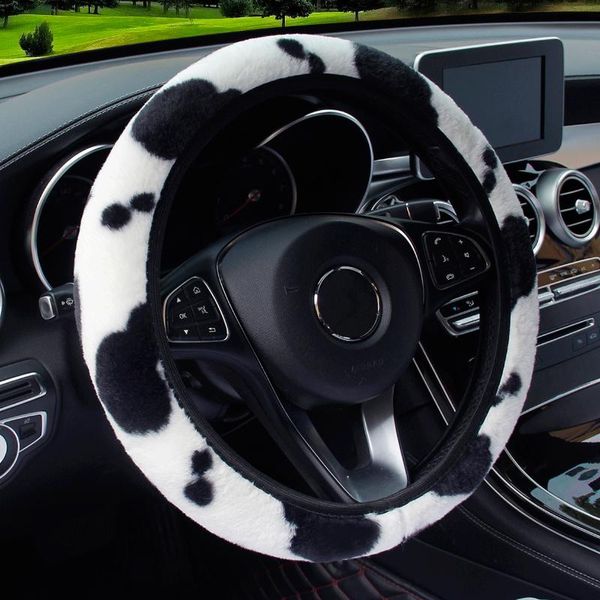 steering wheel covers warm super thick soft plush car accessories cow stria protector decoration cover 37-38cm anti-slip
steering wheel covers warm super thick soft plush car accessories cow stria protector decoration cover 37-38cm anti-slip