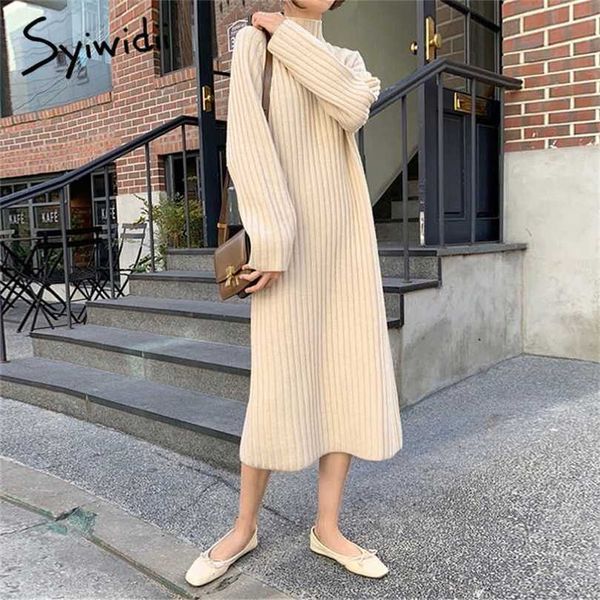 syiwidii turtleneck sweater dress elegant women ribbed casual long knitted bandage dresses fall winter khaki black beige 211119, Black;gray
syiwidii turtleneck sweater dress elegant women ribbed casual long knitted bandage dresses fall winter khaki black beige 211119, Black;gray