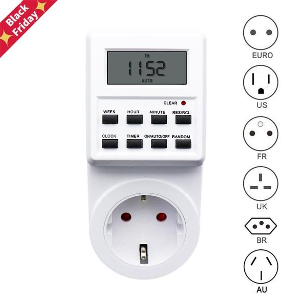 electronic digital timer switch socket 24 hour cyclic eu uk au us br fr plug kitchen outlet programmable timing timers
electronic digital timer switch socket 24 hour cyclic eu uk au us br fr plug kitchen outlet programmable timing timers
