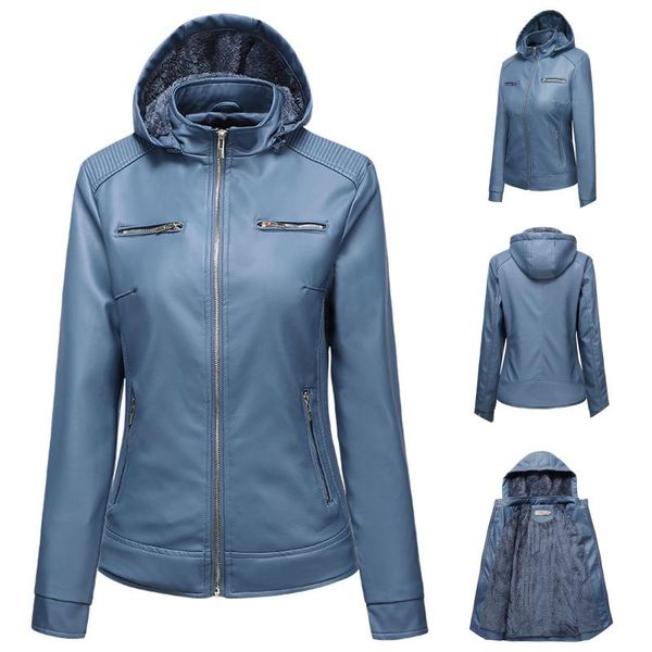 women's jackets women ladies hooded motor jacket coat autumn winter zip biker short punk cropped cot outerwear cool streetwear solid co, Black;brown
women's jackets women ladies hooded motor jacket coat autumn winter zip biker short punk cropped cot outerwear cool streetwear solid co, Black;brown