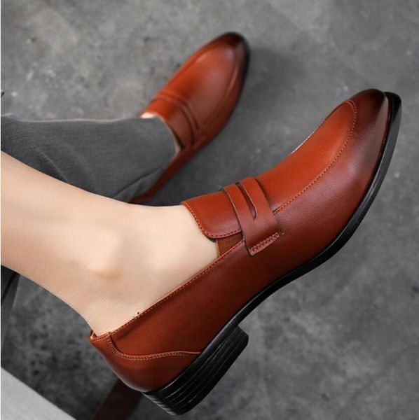 pattern british slip on fur leather men spring footwear 2021 business formal dress shoes elegant suit office trend, Black
pattern british slip on fur leather men spring footwear 2021 business formal dress shoes elegant suit office trend, Black
