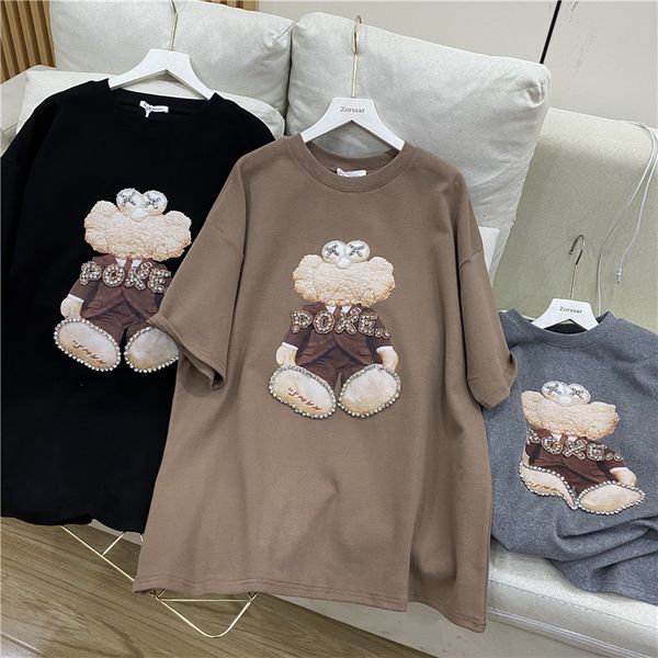women's hoodies & sweatshirts manga curta camiseta feminino design sentido pequeno solto coreano primavera e verão em torno do pescoço, Black
women's hoodies & sweatshirts manga curta camiseta feminino design sentido pequeno solto coreano primavera e verão em torno do pescoço, Black