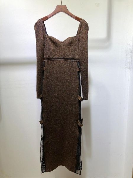 casual dresses 2021fw autumn women luxury lace patchwork knitted bow slim strapless 2 color gdnz 11.21, Black;gray
casual dresses 2021fw autumn women luxury lace patchwork knitted bow slim strapless 2 color gdnz 11.21, Black;gray