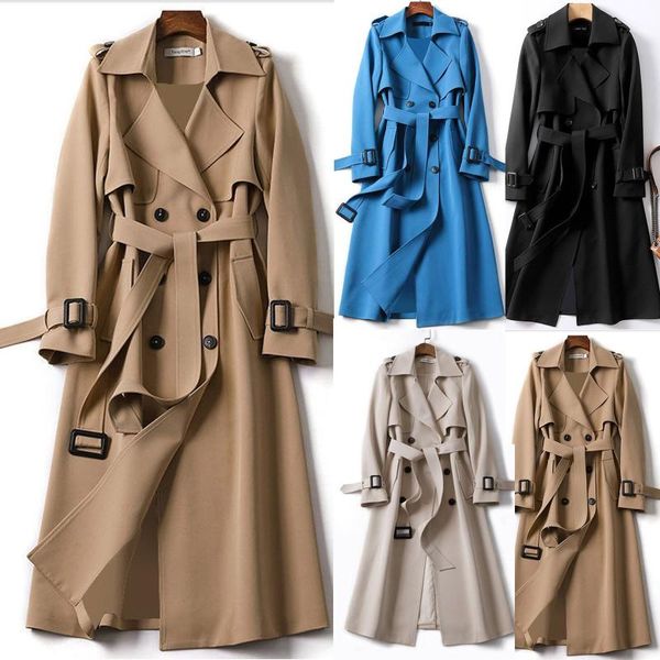 women's jackets women overcoat solid fit coat jacket long outerwear windbreaker trench slim ladies 2021 autumn winter, Black;brown
women's jackets women overcoat solid fit coat jacket long outerwear windbreaker trench slim ladies 2021 autumn winter, Black;brown