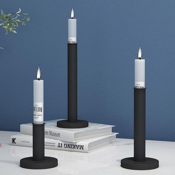 candle holders creative black metal retro holder modern romantic taper candlestick stand deskdecoration for home office
candle holders creative black metal retro holder modern romantic taper candlestick stand deskdecoration for home office