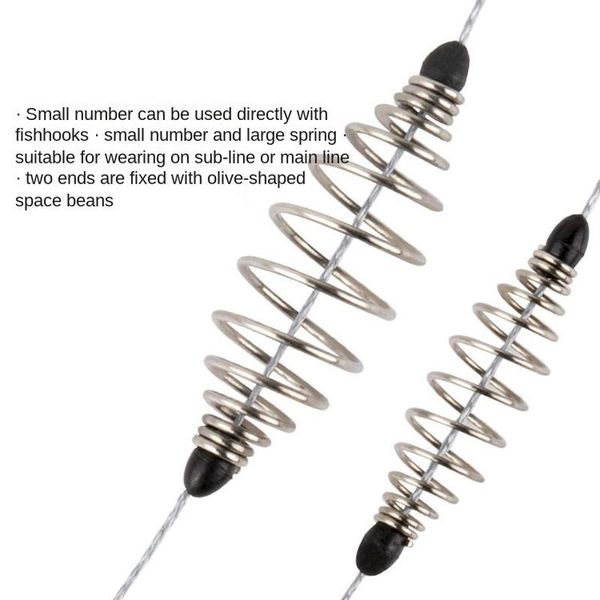 fishing hooks 40pcs/ batch stainless steel small tension spring with hook for stretching diy toys. the length is 6 mm
fishing hooks 40pcs/ batch stainless steel small tension spring with hook for stretching diy toys. the length is 6 mm