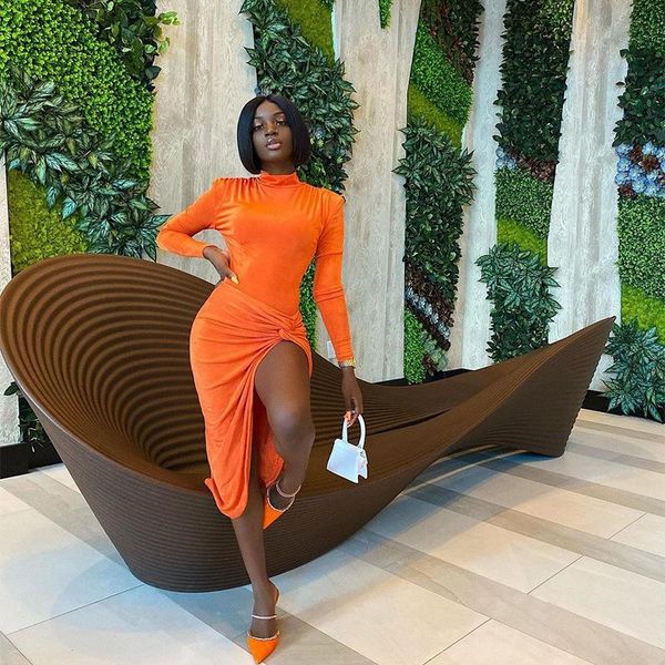 casual dresses spring autumn long sleeve twisted split dress for women streetwear half turtleneck chic slim ladies elegant vestidos, Black;gray
casual dresses spring autumn long sleeve twisted split dress for women streetwear half turtleneck chic slim ladies elegant vestidos, Black;gray
