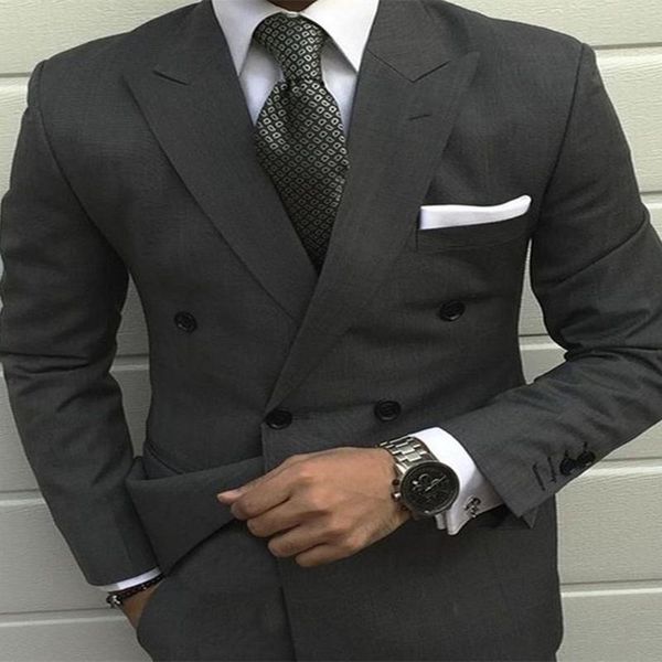 men's suits & blazers 2021 latest grey double breasted closure collar wedding 2 pieces slim fit bridegroom tuxedos dinner party blazer, White;black
men's suits & blazers 2021 latest grey double breasted closure collar wedding 2 pieces slim fit bridegroom tuxedos dinner party blazer, White;black