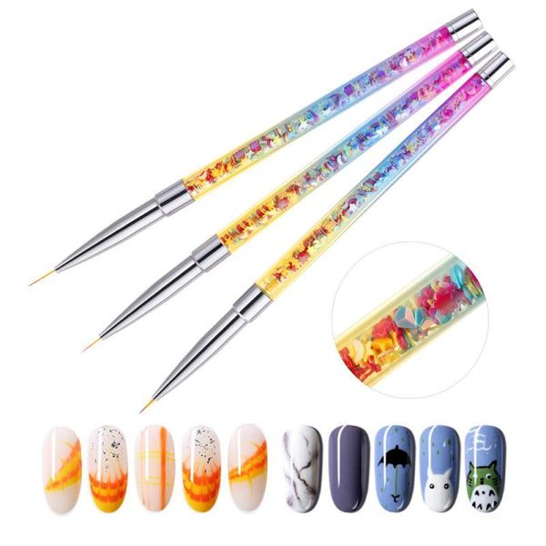 3pcs/set nail art glue gel brush manicure pen crystal painting drawing set accessory tools brushes, Yellow
3pcs/set nail art glue gel brush manicure pen crystal painting drawing set accessory tools brushes, Yellow