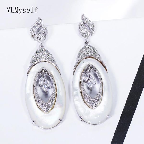 dangle & chandelier excellent high grade luxury long shell earring gold white plate jewellery big oval drop earrings, Silver
dangle & chandelier excellent high grade luxury long shell earring gold white plate jewellery big oval drop earrings, Silver