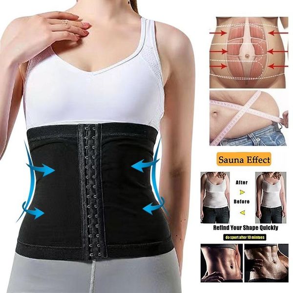 waist support trainer breasted sauna slimming belt shapers sheath reducing workout trimmer corset sweat fat burning, Black;gray
waist support trainer breasted sauna slimming belt shapers sheath reducing workout trimmer corset sweat fat burning, Black;gray