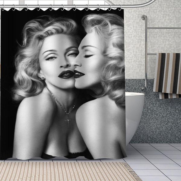 shower curtains custom singer actor madonna waterproof fabric cloth bathroom decoration supply washable bath room curtain
shower curtains custom singer actor madonna waterproof fabric cloth bathroom decoration supply washable bath room curtain