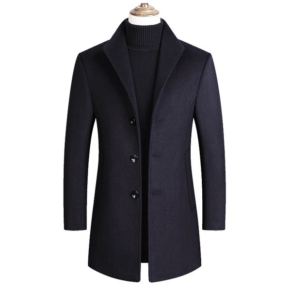 men's wool & blends men casual thick coat solid color man jacket clothing male fashion autumn winter 1ojh, Black
men's wool & blends men casual thick coat solid color man jacket clothing male fashion autumn winter 1ojh, Black