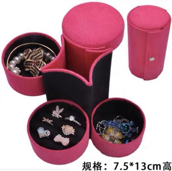 travel jewelry box cylinder shaper 3-layer roll up earring bracelet organizer storage boxes & bins
travel jewelry box cylinder shaper 3-layer roll up earring bracelet organizer storage boxes & bins