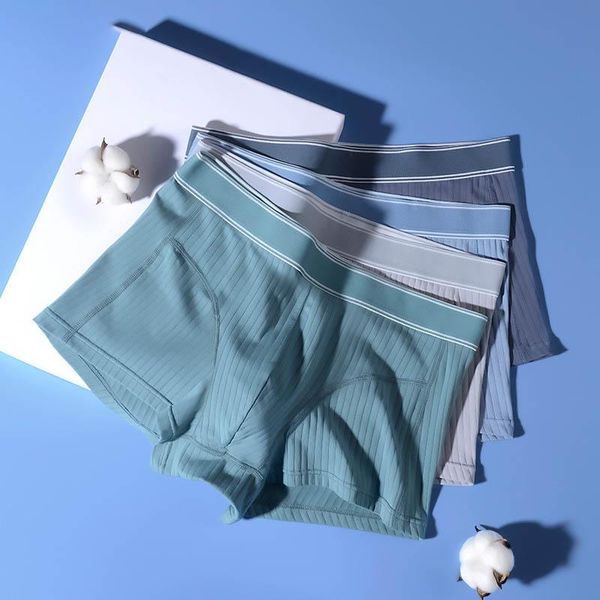 underpants men's cotton solid color antibacterial mid waist boxer briefs underwear breathable and comfortable, Black;white
underpants men's cotton solid color antibacterial mid waist boxer briefs underwear breathable and comfortable, Black;white