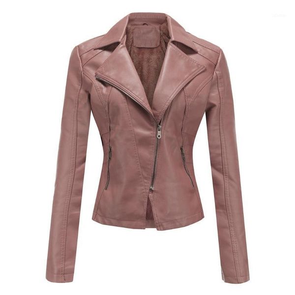 women's leather & faux jacket coat women velvet short pu casual black diagonal zipper autumn winter fashion 2021
women's leather & faux jacket coat women velvet short pu casual black diagonal zipper autumn winter fashion 2021