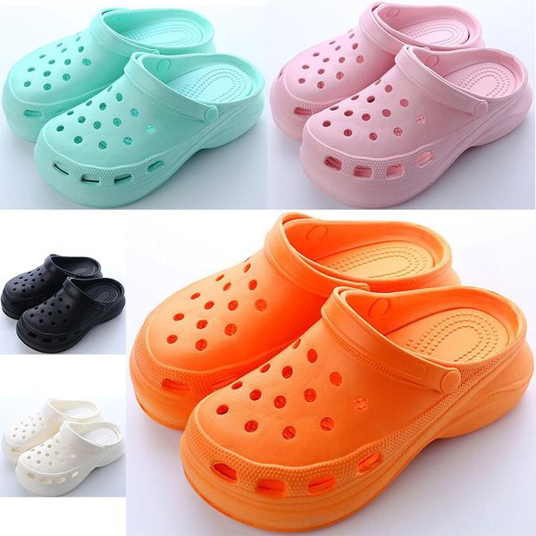 newly sell womens summer thick-soled hole shoes ladies height increase shoe black white orange pink green girls beach classic sandals slippe
newly sell womens summer thick-soled hole shoes ladies height increase shoe black white orange pink green girls beach classic sandals slippe