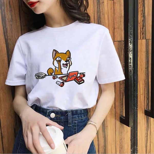 japanese shiba inu eating ramen womens simple summer outfit graphic tee streetwear harajuku amp top, White
japanese shiba inu eating ramen womens simple summer outfit graphic tee streetwear harajuku amp top, White