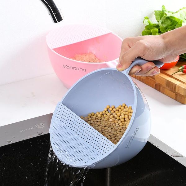 household rice washing sieve plastic artifact kitchen creative vegetable and fruit basin drain basket storage bottles & jars
household rice washing sieve plastic artifact kitchen creative vegetable and fruit basin drain basket storage bottles & jars